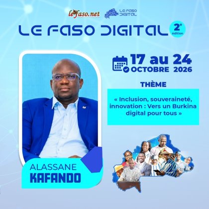 Les 100 Visages du Burkina Digital : Alassane Kafando, bâtir et protéger les réseaux du Burkina numérique