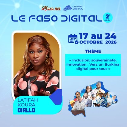 Les 100 Visages du Burkina Digital : Latifah Koura Diallo, une nouvelle génération d’ingénieures au cœur des réseaux