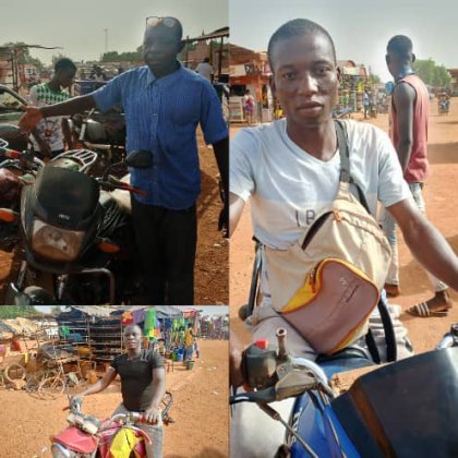 Koudougou / Conduite de taxi-moto : Plusieurs jeunes en ont fait leur source de revenus 