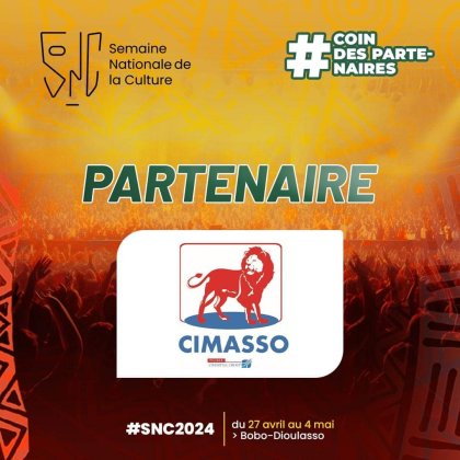 CIMASSO partenaire de la semine nationale de la culture du 27 avril au 4 mai 2024