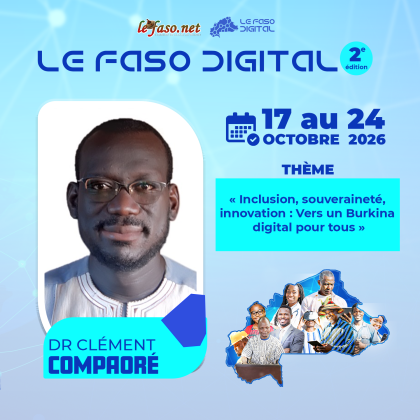 Les 100 Visages du Burkina Digital : Dr Clément Compaoré, de Munich à Koudougou, réinventer la classe à l’ère numérique