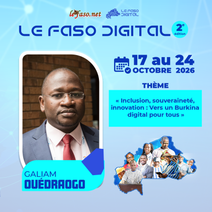 Les 100 Visages du Burkina Digital : Galiam Ouédraogo, des fréquences au Backbone, bâtir les routes du numérique
