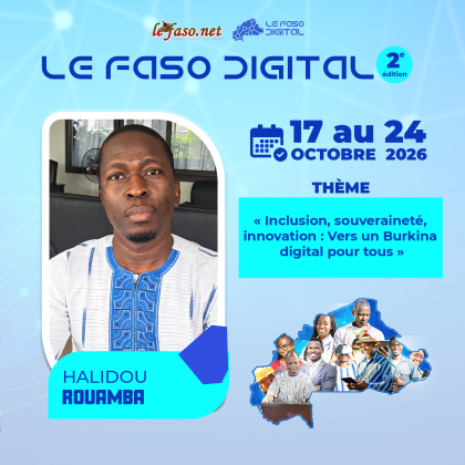 Les 100 Visages du Burkina Digital : Halidou Rouamba, un architecte des plateformes numériques qui transforment les services publics