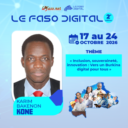 Les 100 Visages du Burkina Digital&nbsp;: Bakénon Koné, des premiers réseaux universitaires aux grandes infrastructures de l’Internet burkinabè