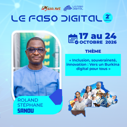 Les 100 Visages du Burkina Digital&nbsp;: Roland Stéphane Sanou, bâtisseur des infrastructures invisibles du numérique