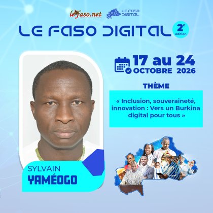 Les 100 Visages du Burkina Digital : Sylvain Yaméogo, vingt ans à connecter et sécuriser les réseaux