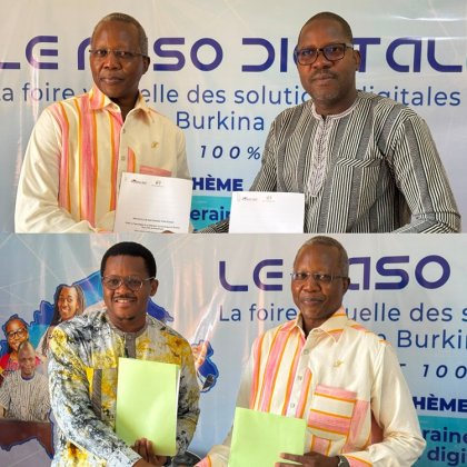 Burkina/Numérique : Le Faso Digital scelle deux partenariats pour renforcer l’écosystème numérique