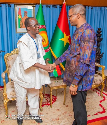 Expertise burkinabè : Nouvellement élu juge des Nations Unies, Anatole Kaboré exprime sa reconnaissance au ministre des Affaires étrangères