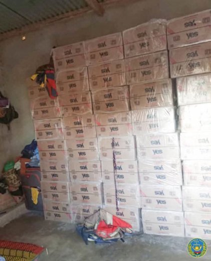 Nakambé/Lutte contre la fraude&nbsp;: 47 cartons de cigarettes de contrebande saisis par les combattants forestiers