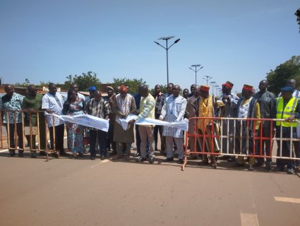 Burkina : La commune de Ouagadougou inaugure plus de 6 km de voiries aménagées dans le Grand-est