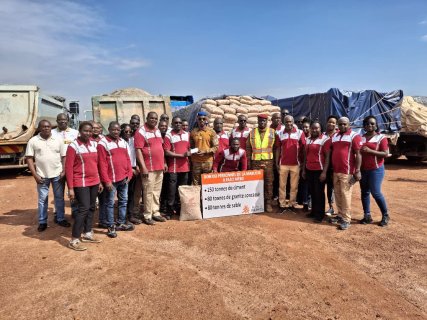 Burkina/Initiative présidentielle Faso Mêbo : Le personnel de la MABUCIG apporte sa pierre à la construction nationale
