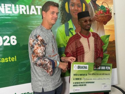 Burkina : Wendkuuni Ben Ahmad Tapsoba remporte le Prix Pierre Castel 2026