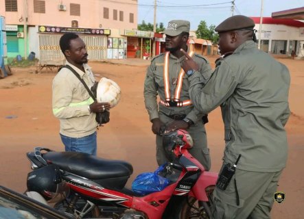 Port du casque à Ouagadougou&nbsp;: 703 engins conduits en fourrière lors d’une opération de contrôle