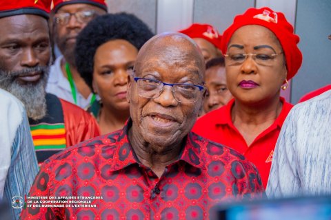 Séjour des Afro-descendants au Burkina : « Je suis venu soutenir l’effort des autorités burkinabè », déclare Jacob Zuma