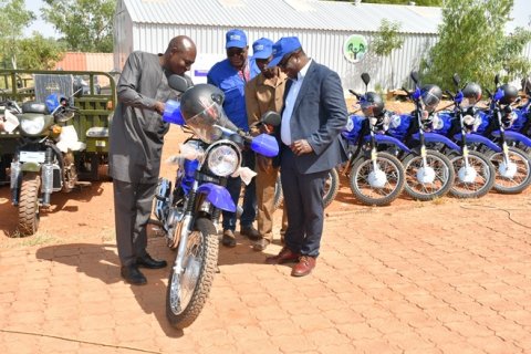 Banfora : L’OIM dote huit communes de matériels pour renforcer la résilience communautaire