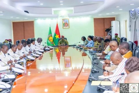 Burkina/« Ligue de la souveraineté » : Le président du Faso donne des orientations aux gouverneurs de régions