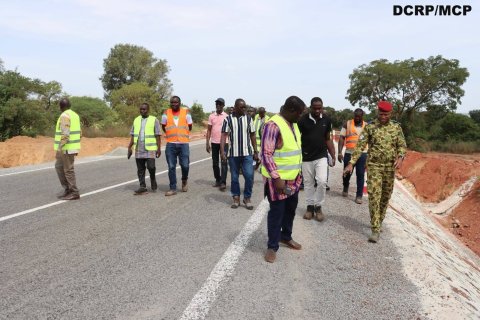 Guiriko : Les travaux de bitumage des axes Bobo-Moami et Dandé-Kourouma proches de l’achèvement