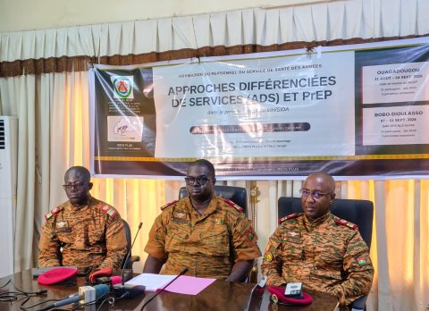 Burkina Faso health workers train to strengthen HIV prevention and care