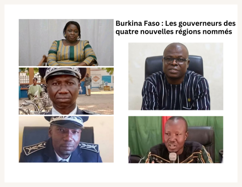 Burkina Faso: New Governors Appointed for 4 Regions