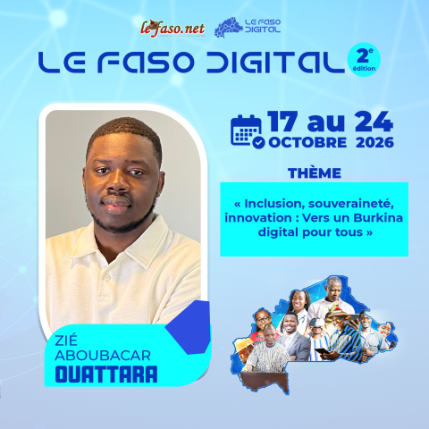 Les 100 Visages du Burkina Digital : Aboubacar Ouattara, du dioula à l’intelligence artificielle, rapprocher deux mondes