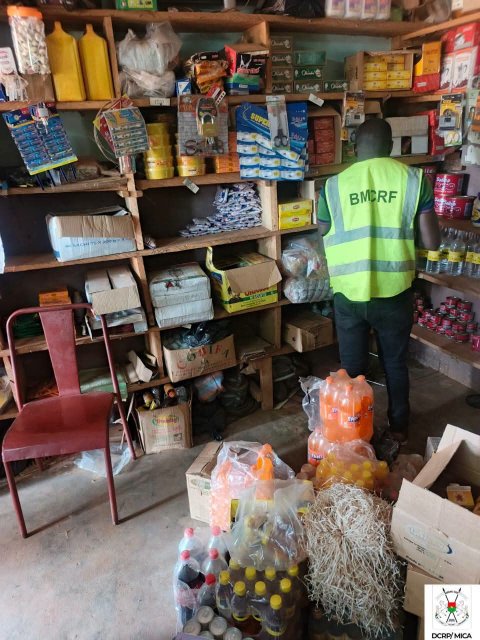 DRICA-Nakambé: Saisie Produits Frauduleux Garango, Commerces Scellés