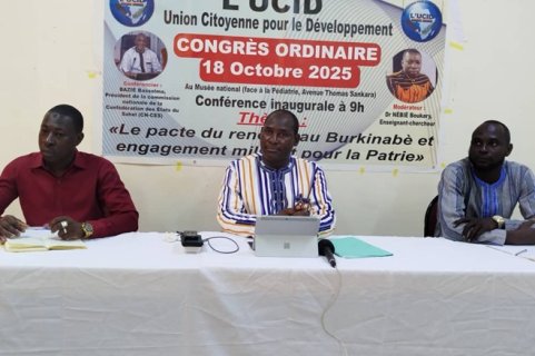 Burkina : L’Union citoyenne pour le développement tient son premier congrès ordinaire