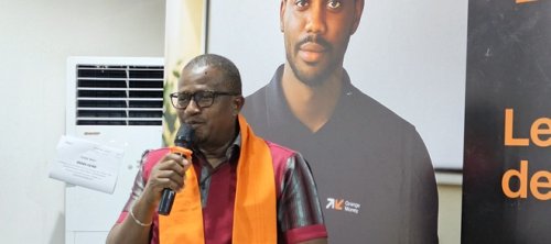 Orange Money Burkina : Un séminaire B2B à Bobo-Dioulasso pour présenter des solutions aux clients 3 le representant du dg de orange mahamadi balbone.jpg db042