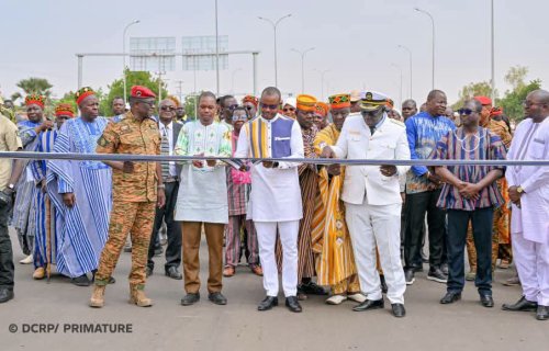 Ouagadougou&nbsp;: Le Premier ministre inaugure plus de 22 kilomètres de nouvelles voiries