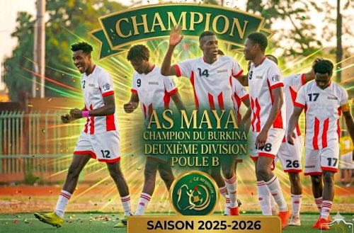 Fasofoot : l'AS Maya et Focusport FC accèdent officiellement à la première division 2 whatsapp image 2026 04 21 at 10.56 49 25546