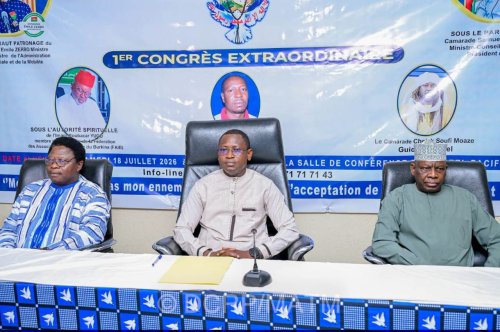 Burkina : La Communauté internationale des Soufis tient son premier congrès extraordinaire sous le signe de la paix et de la cohésion sociale 2 whatsapp image 2026 07 18 at 20.04 54 35dc5