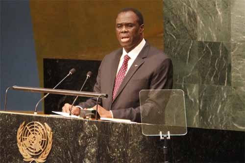 Michel Kafando à la tribune de  l’ONU&nbsp;: 