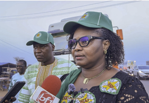 Protection sociale des transporteurs routiers : La CNSS serre la vis 5 5 aminata somda directrice centrale du recouvrement de la cnss eaebf