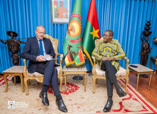 Coopération bilatérale : Le chef de la diplomatie burkinabè et l'ambassadeur d'Allemagne échangent sur des sujets d'intérêt commun 2 whatsapp image 2026 05 21 at 13.34 59 2 023b6