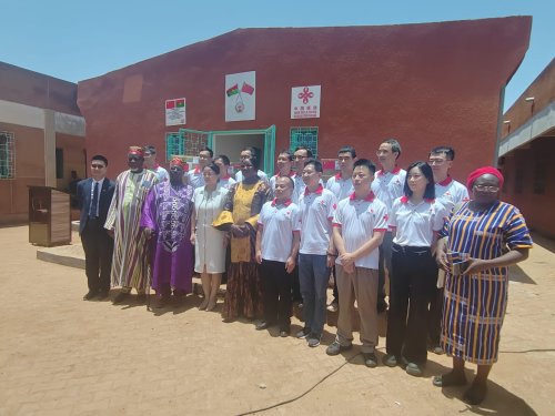CHR de Koudougou : La Chine offre un nouveau bâtiment de pédiatrie et du...
