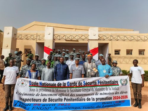 Burkina/Sécurité pénitentiaire : Lancement officiel des soutenances des élèves inspecteurs de la promotion 2024-2026 26 8 554 0bfbd