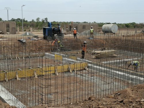 Suivi des chantiers de l'eau et de l'assainissement : Le DG de l'ONEA en tournée de contrôle à Houndé et Dandé 3 ab3 jpg 15 01c35