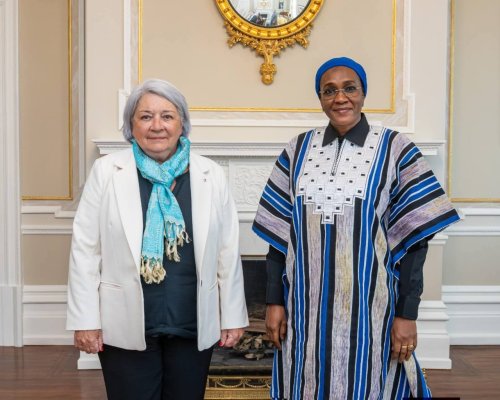 Coopération Burkina Faso - Canada : Nandy Somé /Diallo présente ses lettres de créance à la gouverneure générale du Canada 3 whatsapp image 2026 04 23 at 10.29 29 14198