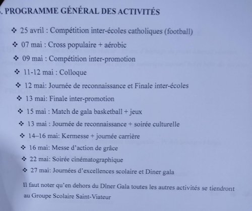 Burkina/Éducation : Le groupe scolaire Saint-Viateur célèbre 25 ans de formation et d'impact éducatif 4 whatsapp image 2026 04 29 at 19.26 50 79680