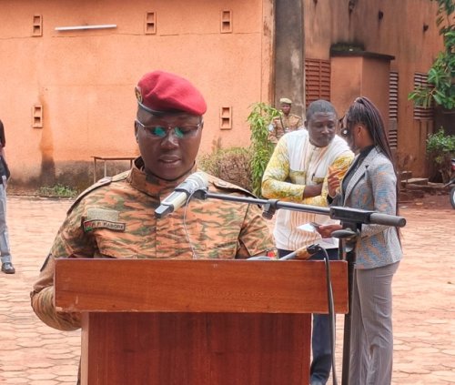 GPNAL : Des talents féminins à l'honneur à travers 52 mets en compétition 3 la ministre passowende pelagie kabre kabore lors de son discours.jpg 8bff6