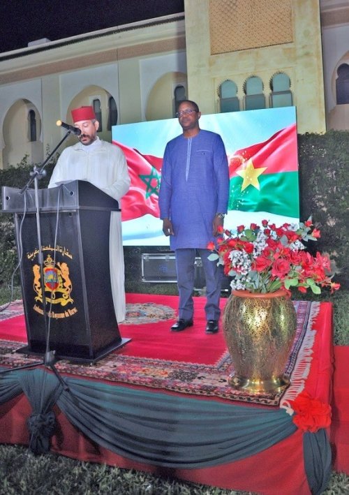 La fête du Trône célébrée à Ouagadougou : Promouvoir un partenariat...