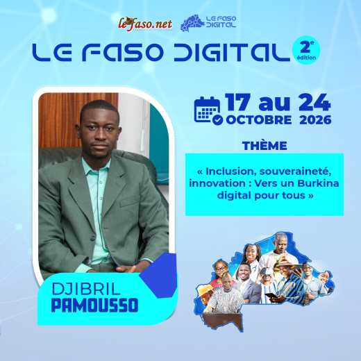 Les 100 Visages du Burkina Digital&nbsp;: Djibril Pamousso, la nouvelle génération qui fait de la data un levier de souveraineté numérique
