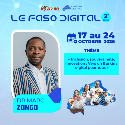 Les 100 Visages du Burkina Digital&nbsp;: Dr Marc Zongo, penser la gouvernance du numérique pour transformer l’action publique