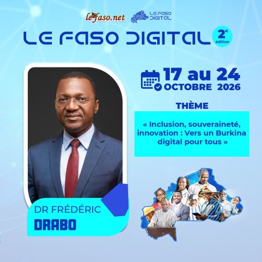 Les 100 Visages du Burkina Digital&nbsp;: Frédéric Drabo, de la justice numérique à la modernisation de l’État 