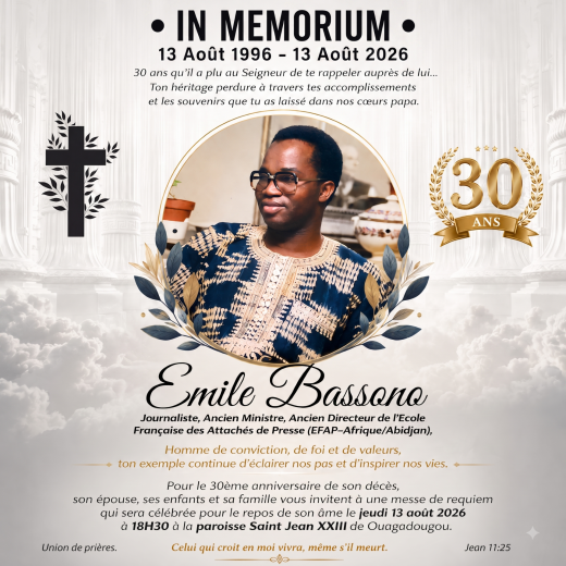 In memoria&nbsp;: Emile Bassono