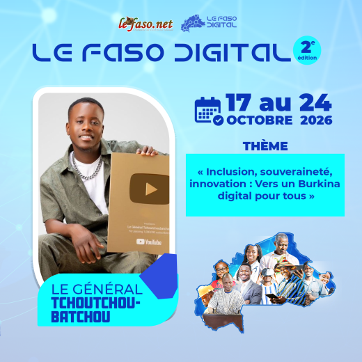 Les 100 visages du Burkina digital&nbsp;: Le Général Tchoutchoubatchou ou quand l’humour devient une puissance numérique