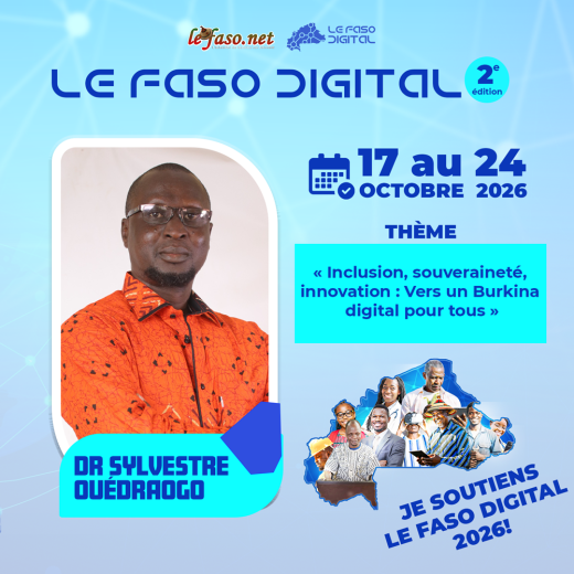 Les 100 visages du Burkina numérique&nbsp;: Dr Sylvestre Ouédraogo, le pionnier qui a mis le numérique au service du développement