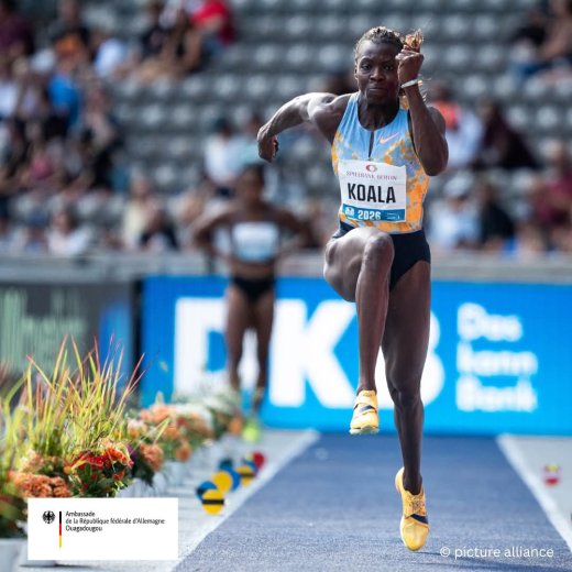 Athlétisme&nbsp;: Marthe Koala offre une médaille d’argent au Burkina Faso à Berlin