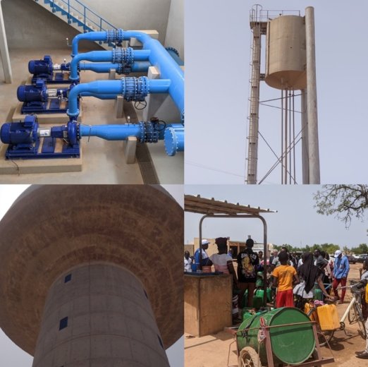 Burkina/Eau et assainissement : La Banque mondiale visite ses réalisations dans la commune de Saaba