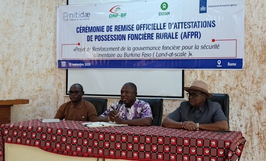 Gouvernance foncière et sécurité alimentaire à Bama : La terre des femmes désormais sous scellé juridique