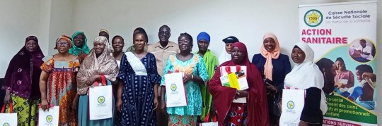 Burkina : La CNSS présente l’assurance volontaire aux points focaux de l’association Rise-développement 